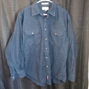 Levi's Men's Casual Button Down Shirt - Navy